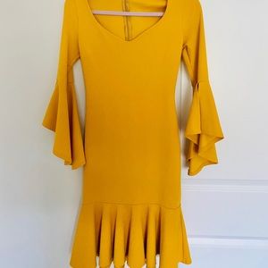 Gorgeous Honey midi mermaid gown.